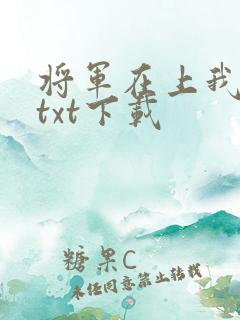 将军在上我在下txt下载