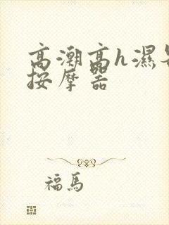 高潮高h湿各种按摩器