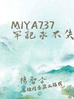 MIYA737牢记永不失联