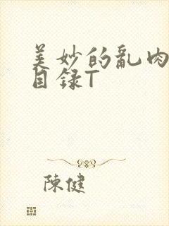 美妙的乱肉沉沦目录T