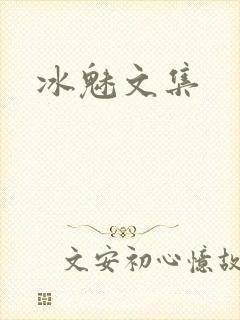 冰魅文集