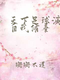 天下足球演员的自我修养