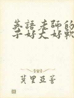 英语老师的小兔子好大好软水