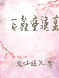 一整夜没有从你身体里退出来