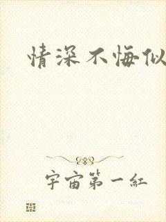 情深不悔似笑话