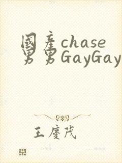 国产chase男男GayGay