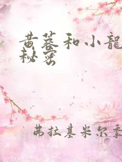 黄蓉和小龙女的秘密