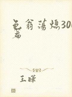 色翁荡熄300篇