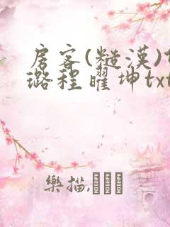 房客(糙汉)何璐程曜坤txt免费下载百度云