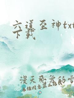 六道至神txt下载