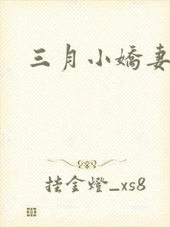三月小娇妻