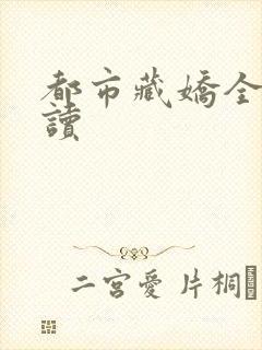 都市藏娇全文阅读