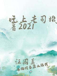 晚上老司机睡不着2021