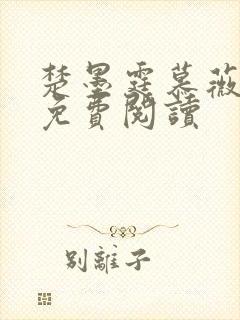 楚墨霆慕薇小说免费阅读