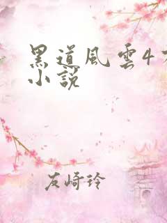 黑道风云4有声小说