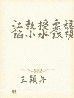 江教授要稳住肉馅小水饺视频