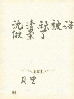 沈清秋被洛冰河做晕了