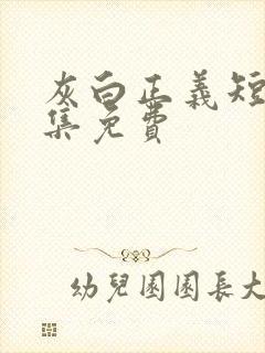 灰白正义短剧全集免费