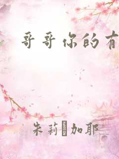 哥哥你的有点大