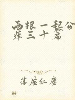 两根一起公憩止痒三十篇