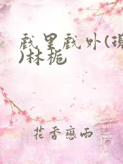 戏里戏外(现场)林栀