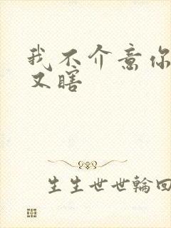 我不介意你又丑又瞎