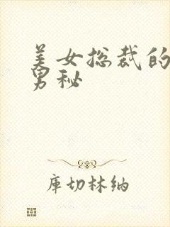 美女总裁的贴身男秘