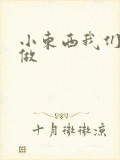 小东西我们厨房做