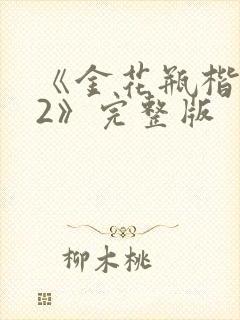 《金花瓶楷梅花2》完整版