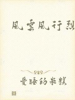 风云风行烈