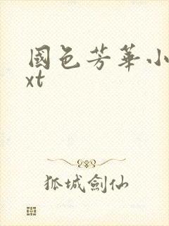 国色芳华小说txt