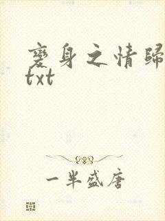 变身之情归何处txt