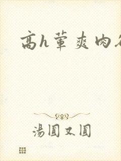 高h荤爽肉欲文
