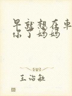 早就想在车里要你了妈妈