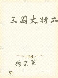 三国大特工