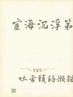 宦海沉浮第三部