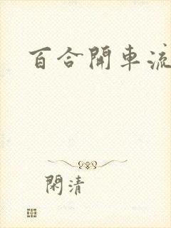 百合开车流污水