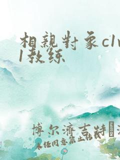 相亲对象c1v1教练