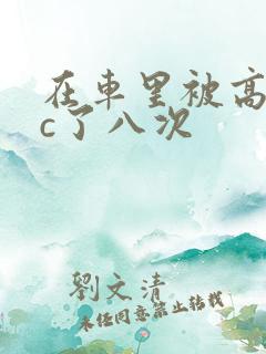 在车里被高潮被c了八次