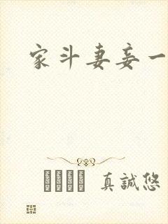 家斗妻妾一家欢