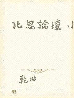 比思论坛 小说