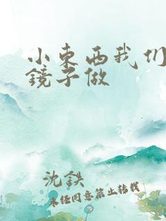 小东西我们对着镜子做