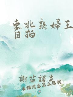 东北熟妇王梅娟自拍