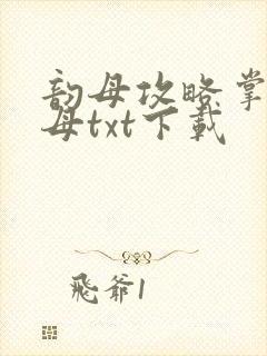 韵母攻略掌中美母txt下载