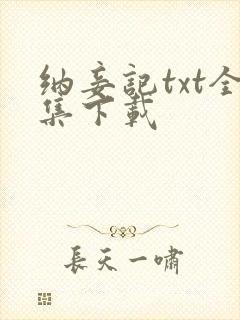 纳妾记txt全集下载