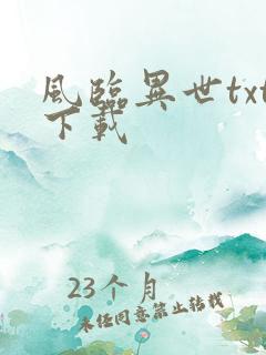 风临异世txt下载