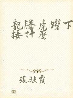 龙腾虎跃下一句接什么