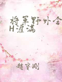 将军野外含公主H灌满