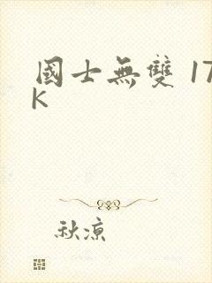 国士无双 17K
