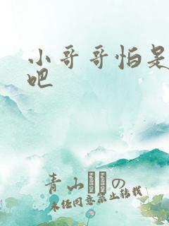 小哥哥怕是有毒吧